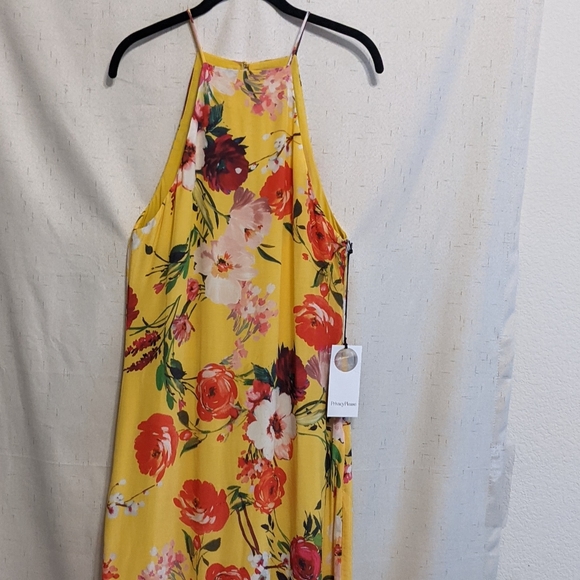 Privacy Please Beldon yellow maxi dress Size Small - Picture 4 of 10